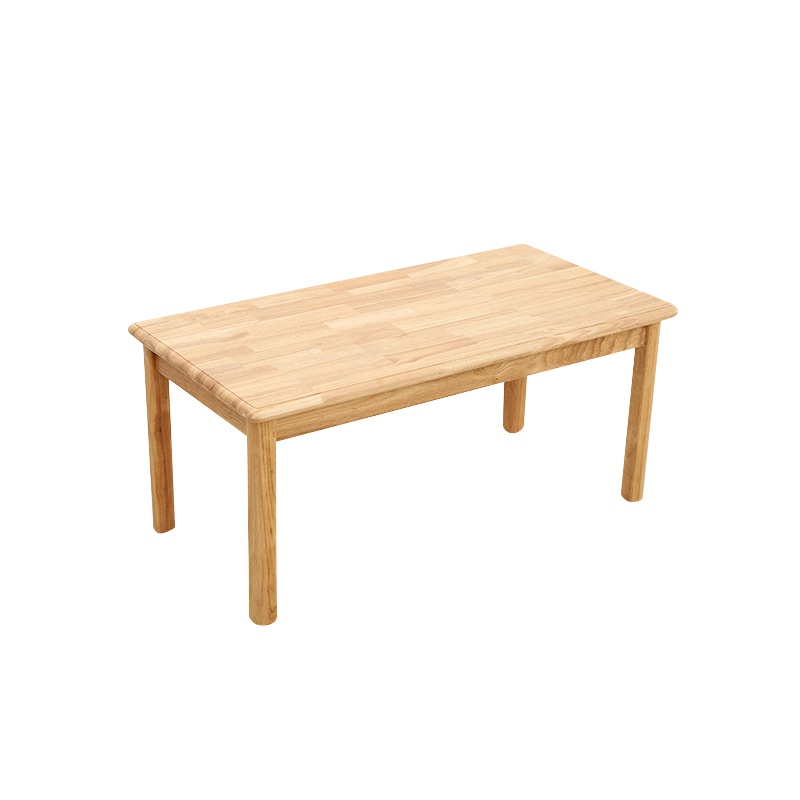 巧巧幼儿园定做桌椅 教室课室学习桌 儿童实木桌椅 原木木制桌椅 樟子松桌子椅子