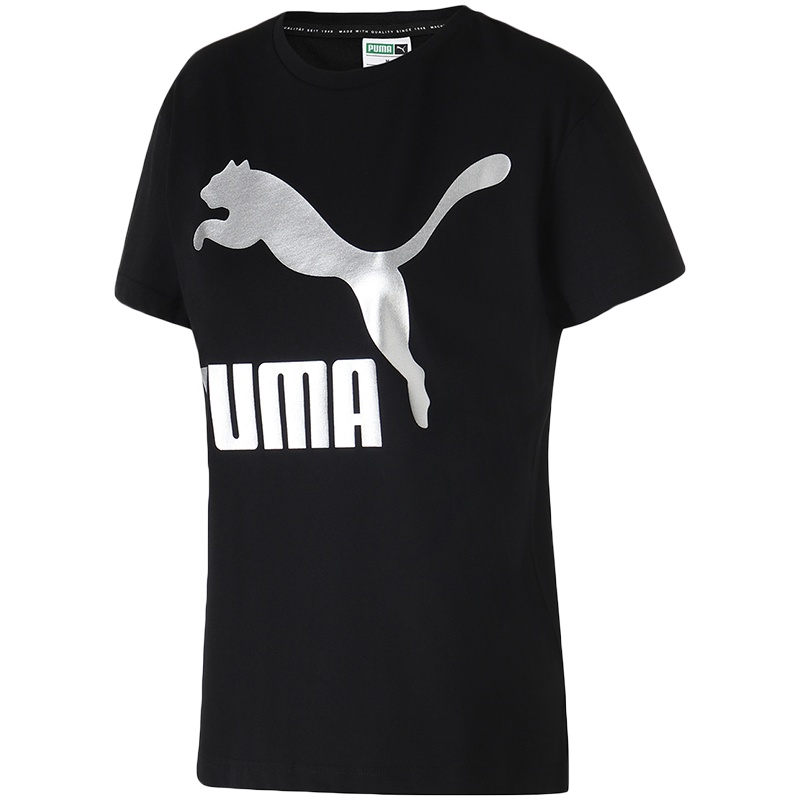 彪马PUMA女装运动服休闲圆领短袖T恤