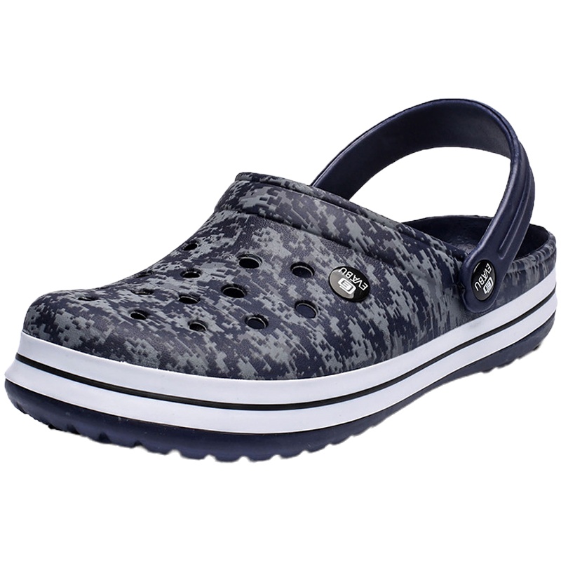 乐可爱拖鞋男潮流室外夏季家用时尚外穿韩版凉拖男士成人沙滩一字拖