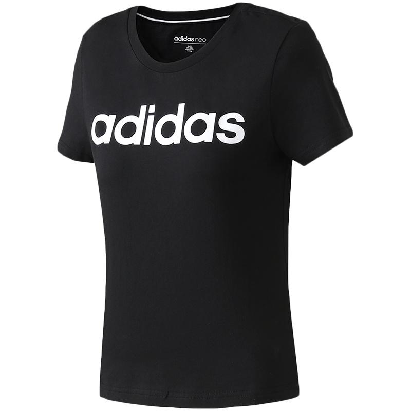 【自营】adidas阿迪达斯NEO女运动休闲短袖T恤DW7941
