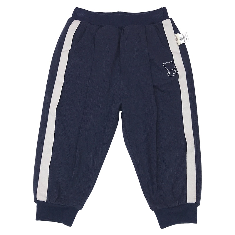 洛克泰迪针织长裤2020新款宝宝长裤男童休闲裤运动防蚊