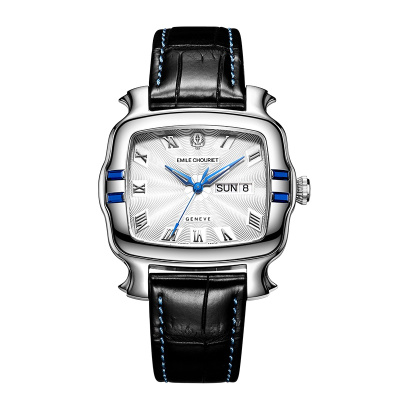 (emile chouriet)瑞士艾米龙表明珠系列男士机械表09.3883.g.6.s.25.