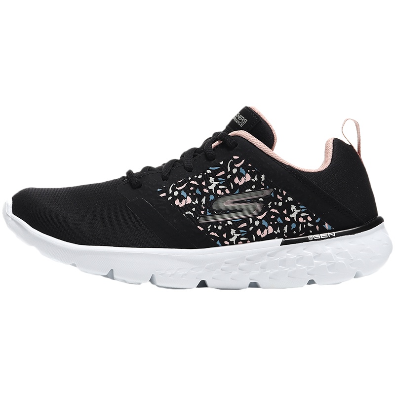 Skechers斯凯奇女鞋跑步鞋GO RUN 400时尚轻便运动鞋15298 15298/BKMT黑色+多彩色