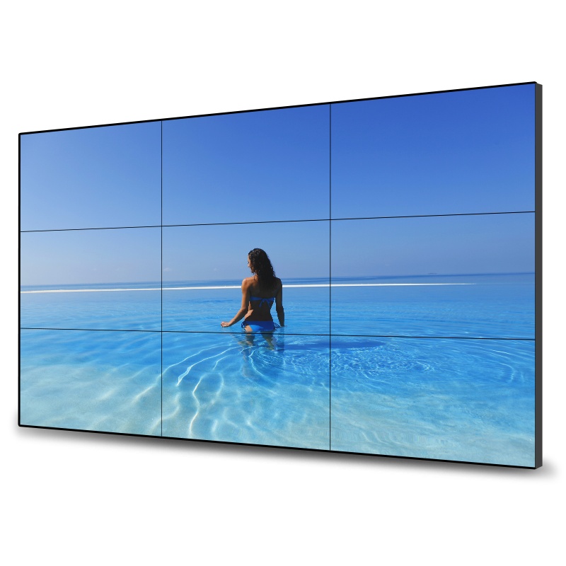 森克 55英寸0.88MM拼接屏 LED液晶4K电视墙高清无缝大屏幕监控视屏会议安防监控显示器