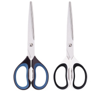 得力6058不锈钢剪刀175mm