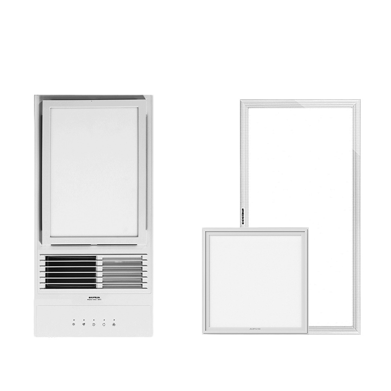 奥普风暖高端智能卫生间浴霸E365+方灯+长灯 浴室多功能暖风机 集成吊顶式普通吊顶式 浴霸灯具照明套餐 取暖器 暖风模