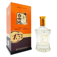 白云边 白酒 十五年陈酿 浓酱兼香型 42度 450ml