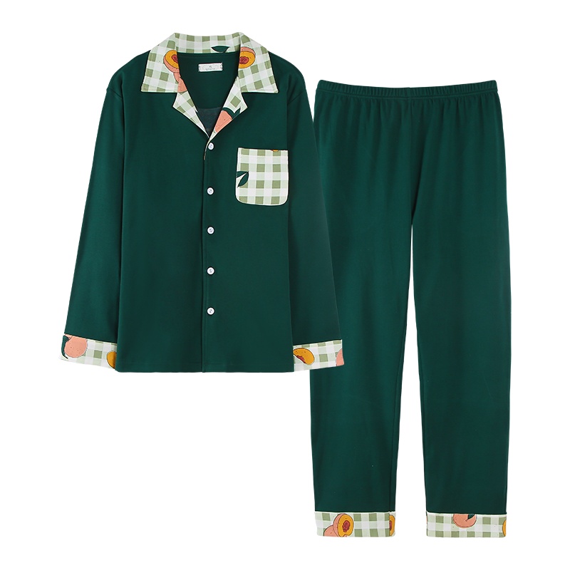 猫人情侣睡衣冬款长袖韩版可爱春秋季家居服两件套装