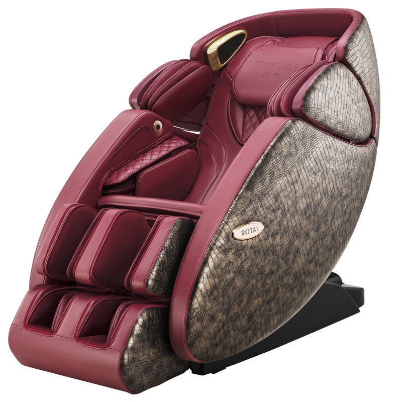 荣泰(ROTAI)按摩椅RT7709家用全身多功能蓝牙USB接口揉捏按摩3D机芯智能豪华太空舱老人全自动电动按摩沙发