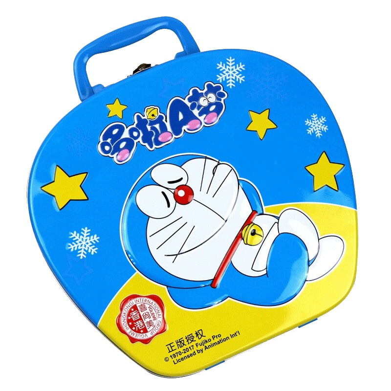 多啦A梦彩月流心月饼