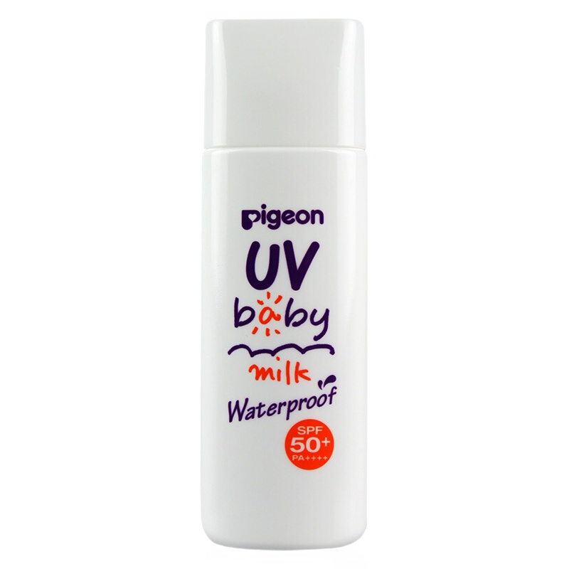 贝亲(PIGEON)日本进口婴儿抗UV防晒乳霜乳液宝宝防晒霜防晒乳液SPF50PA++++ 50g