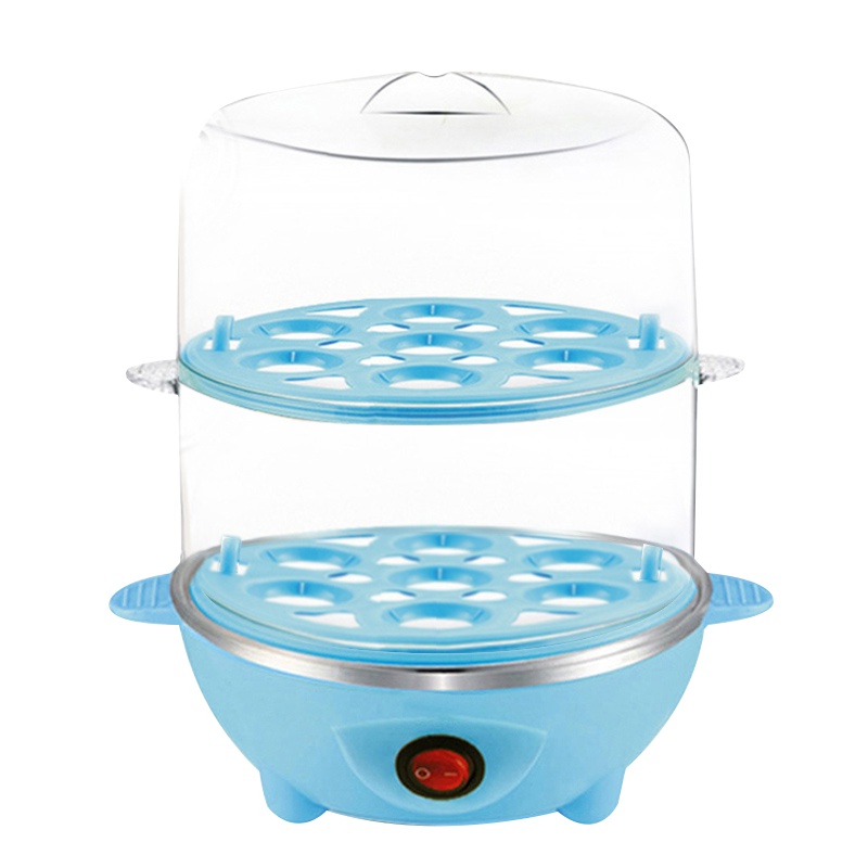 欧博思家用多功能 煮蛋器 双层全自动 防干烧蒸蛋器PA-601