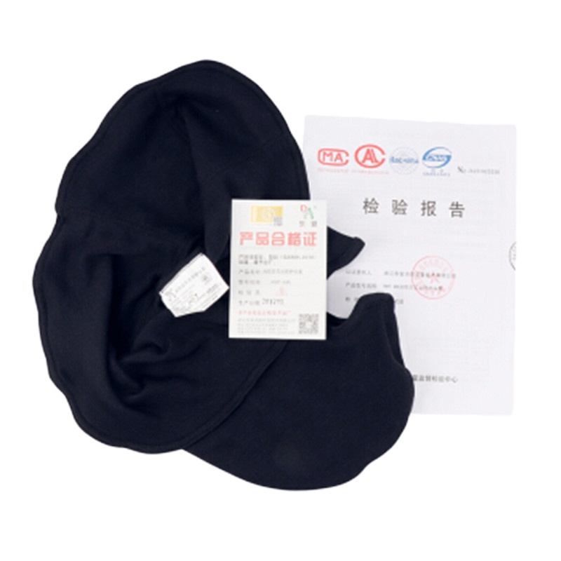 盛卓基 3C消防员防护头套 芳纶阻燃头罩 加厚头套消防灭火防护防火头套 藏青色