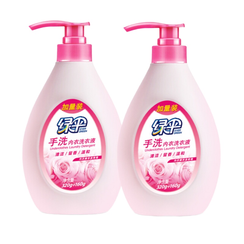 绿伞 手洗内衣洗衣液480g1瓶装