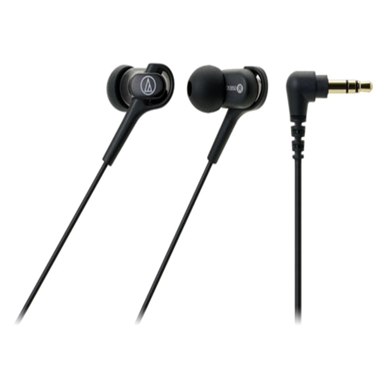 铁三角(audio-technica) ATH-CKB50 平衡动铁时尚入耳式音乐耳机 黑色