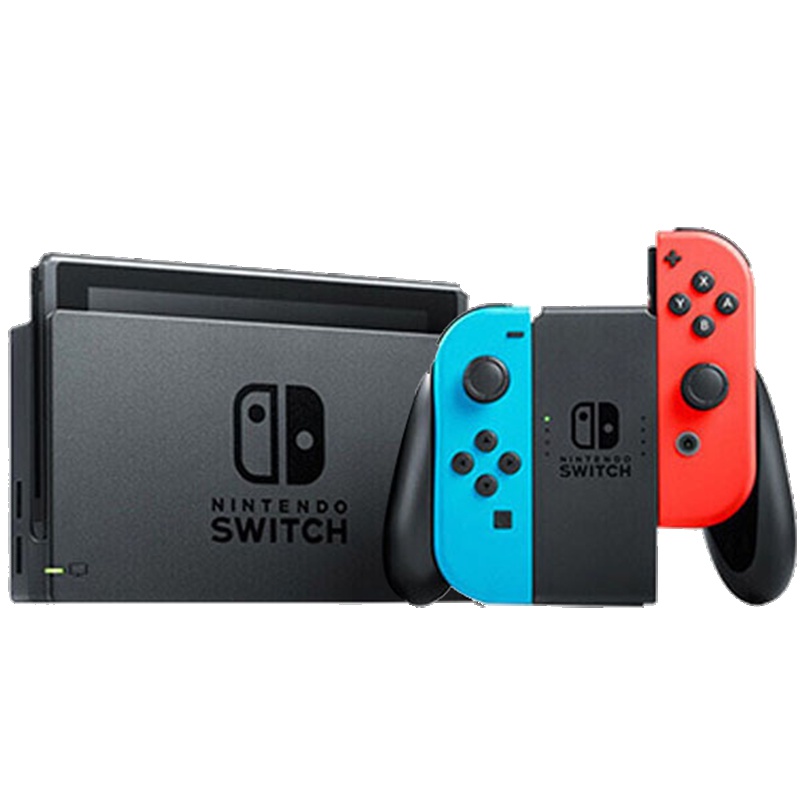 任天堂(NINTENDO) Switch NS NX掌上游戏机存储容量32GBPSP主机不锁颜色红蓝手柄混色日本进口