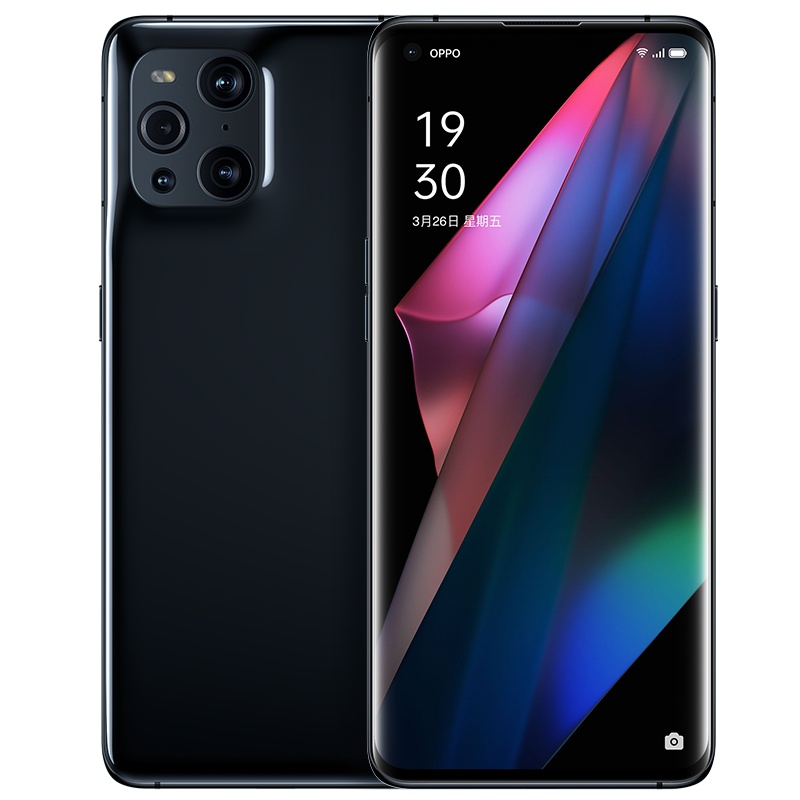 OPPO Find X3 Pro 镜黑 8GB+256GB 5G数字移动电话机 全网通