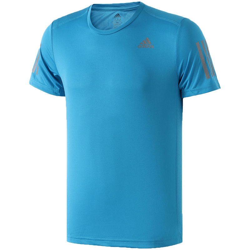 【自营】阿迪达斯男服短袖T恤跑步健身休闲运动服DX1313