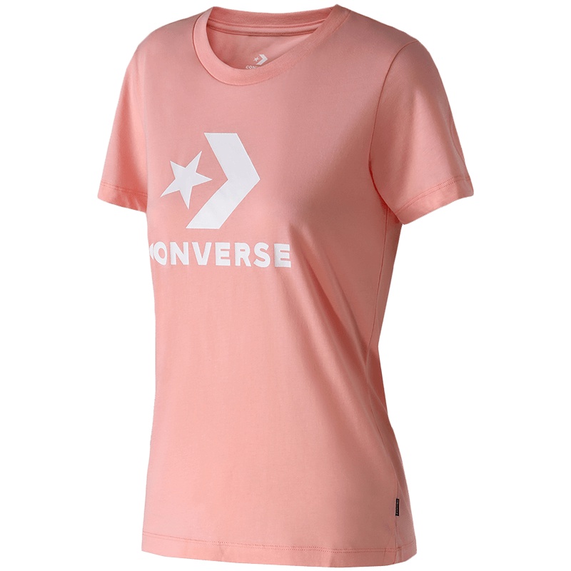 【自营】匡威女装短袖T恤时尚星箭LOGO修身休闲圆领运动服10009152