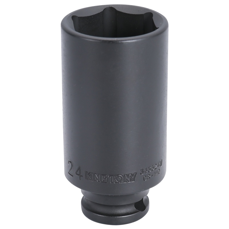 藍帶 3/8"DR.气动加长六角套筒 343524M