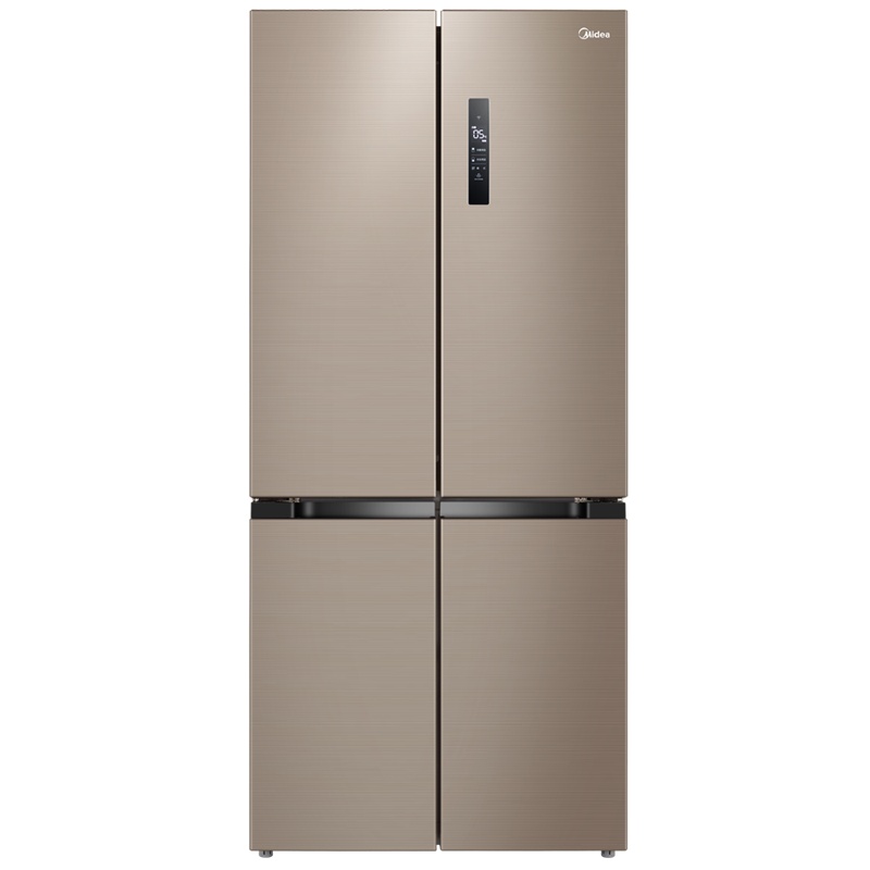 美的(Midea)495升十字对开门家用电冰箱风冷无霜一级能效智能调控变频节能BCD-495WSPZM(E)