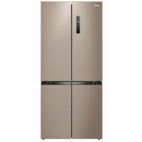 美的(Midea)495升十字对开门家用电冰箱风冷无霜一级能效智能调控变频节能BCD-495WSPZM(E)