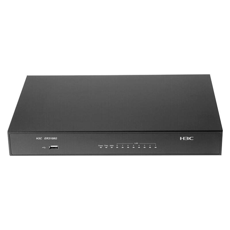 华三(H3C)ER3108G-CN 8口全千兆企业级路由器 内置防火墙 带机量150-200