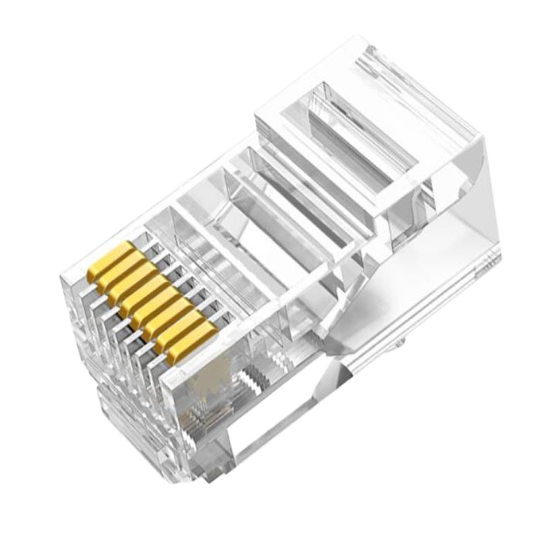 绿联(Ugreen) 超五类RJ45网络水晶头 网线接头 Cat5e水晶头 10个/袋