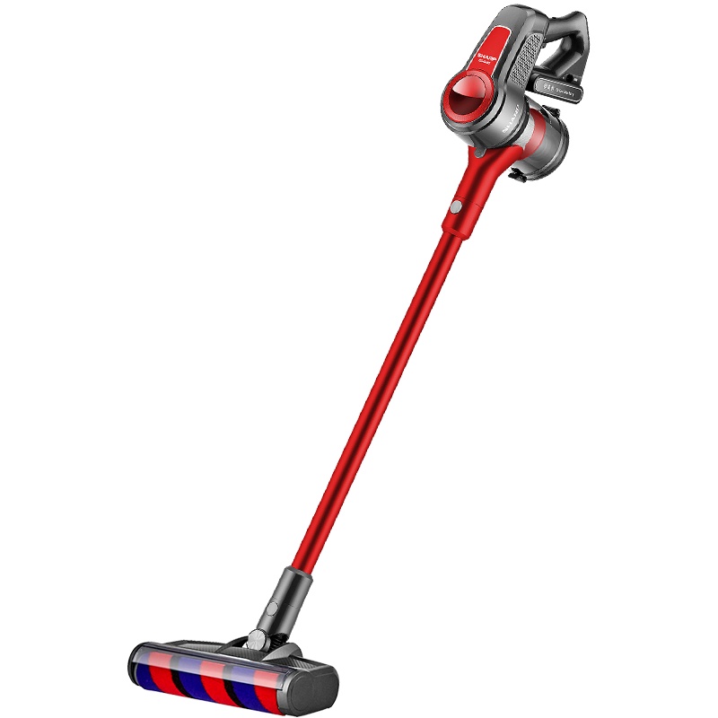 夏普(SHARP)吸尘器 家用无线手持除螨吸尘机静音大功率车用一体地毯式吸尘EC-SA85C-R