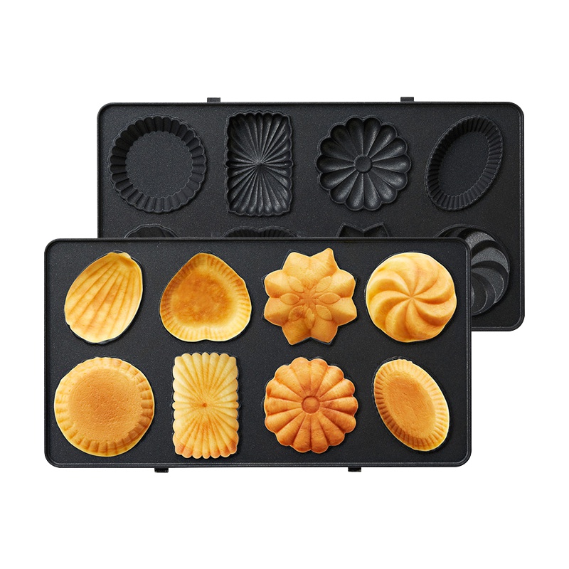 日本bruno 蛋糕烤盘plusBOE044-GATEAU 轻食机配件蛋糕盘烤盘