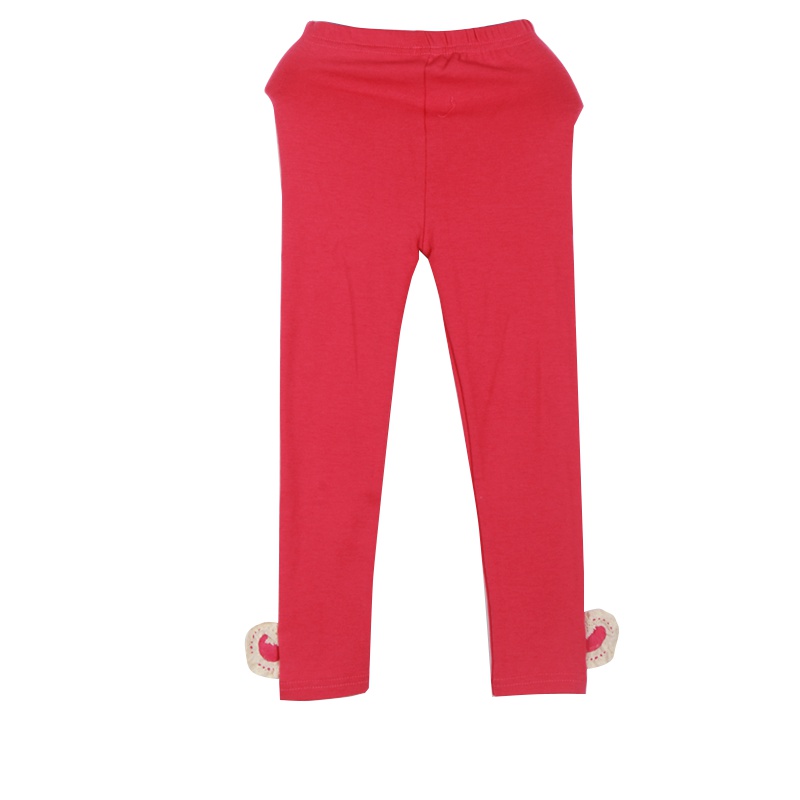 环保天然精梳纯棉奥代尔触感舒适蝴蝶章仔时尚点缀弹力打底裤子橡筋腰围智能调节日本婴童服饰aityaku厂家直销特价清仓