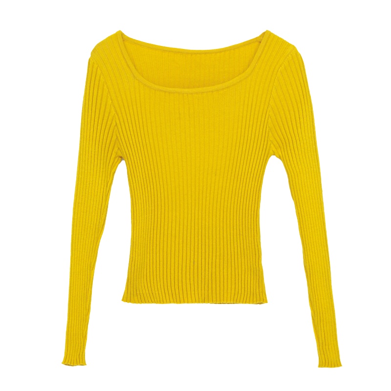 雅馨季[日播服饰专享]针织衫女半高领修身显瘦打底衫内搭秋冬毛衣洋气2021年新款早秋上衣748