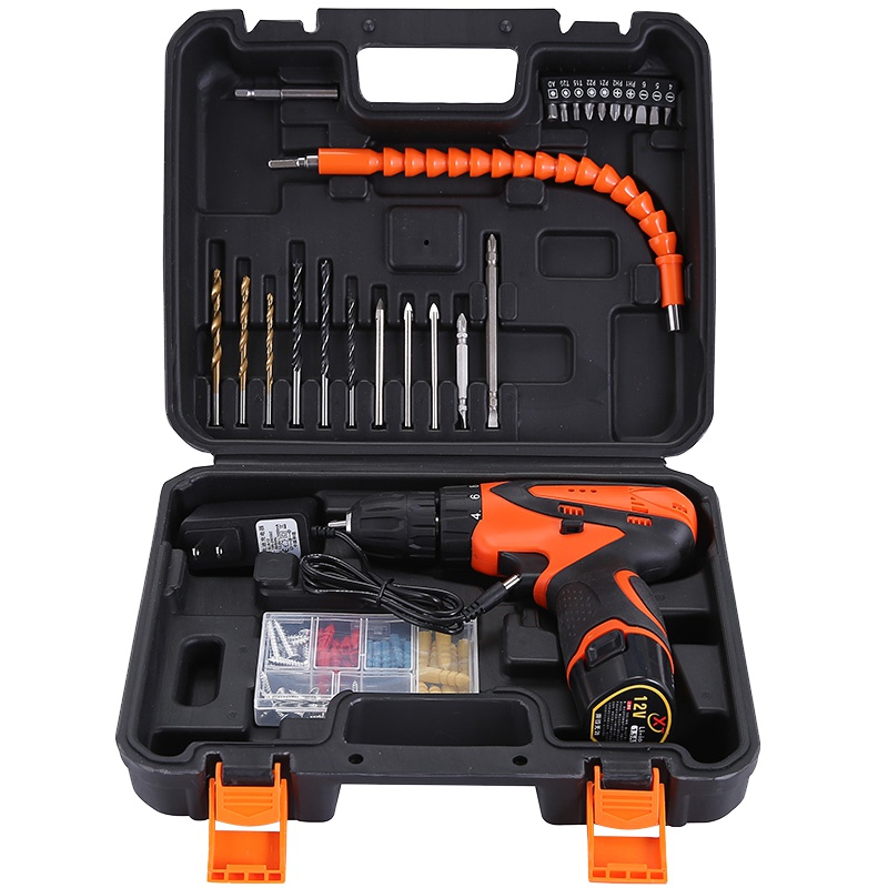 [苏宁自营] 工具家 家用冲击钻套装 电动工具 / 电钻 / 电动螺丝刀 GI550RE-Win