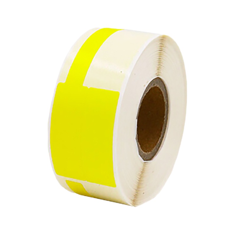 百刻 K3860-250YL 打印标签纸 38*60mm 250张/卷 黄色
