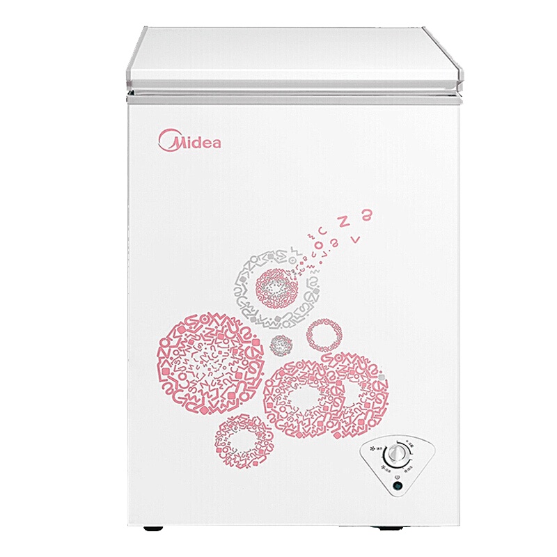 美的(Midea) BD/BC-96KM(E) 96L升冰柜冰箱小型家用单温一级节能低噪速冻冷冻柜冷柜