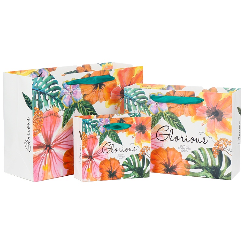 家柏饰(CORATED)火鸟礼品袋 手提袋 服装购物袋 收纳袋 纸袋定制 加大号