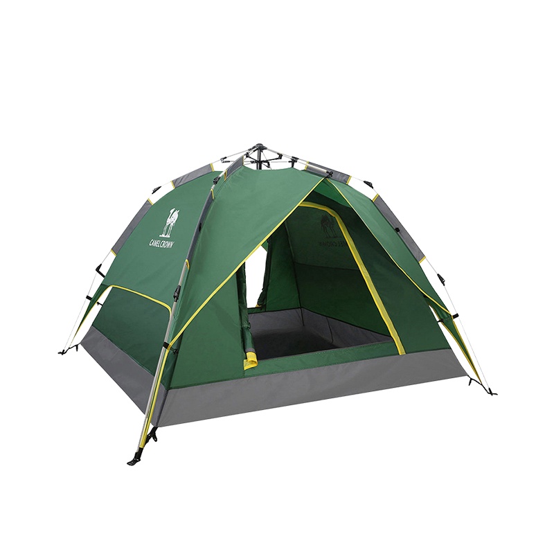 CAMEL骆驼户外液压帐篷加厚2人3-4双人全自动野营野外野餐防雨露营装备