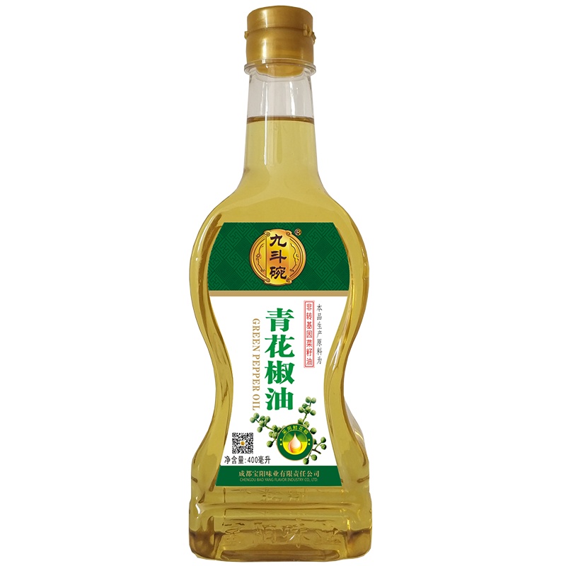九斗碗青花椒油400ml花椒油家用调味油凉拌火锅调味油