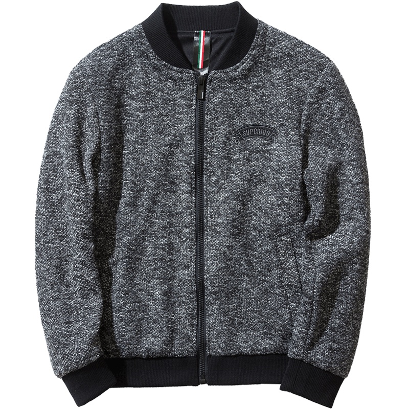 千纸鹤夹克男春秋季新款休闲男装外套男士青年韩版潮流修身棒球服30008