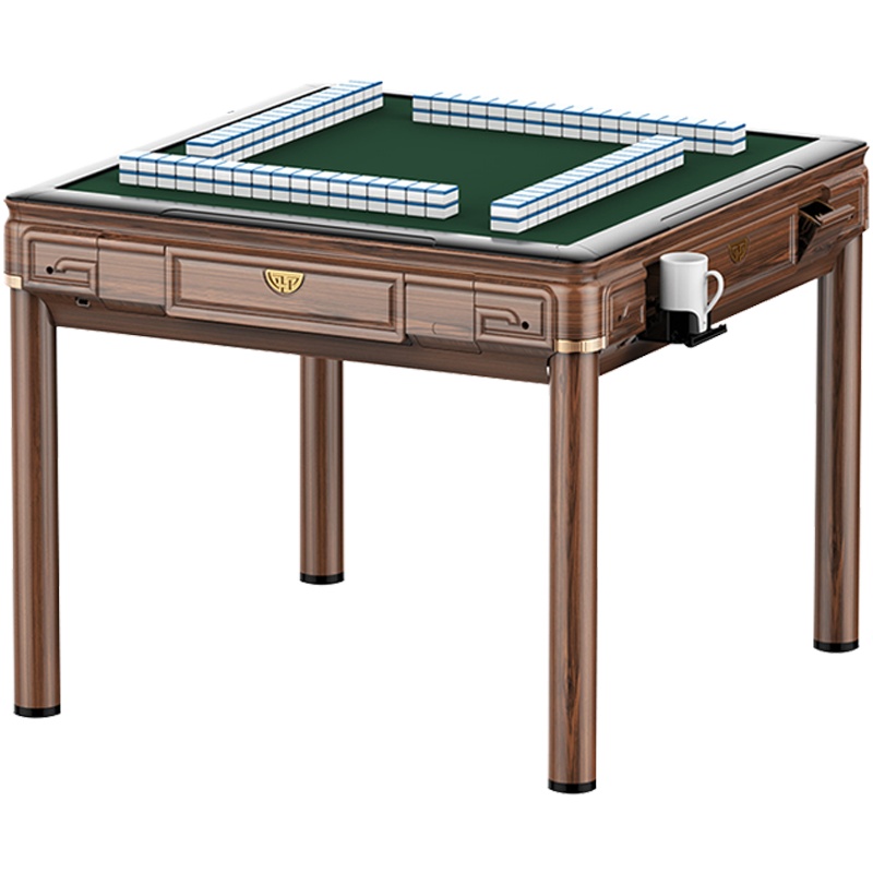 创世人 JK至尊麻将机全自动 折叠餐桌两用电动麻将桌家用四口USB麻将机多功能带USB手机充电烟灰缸水杯托