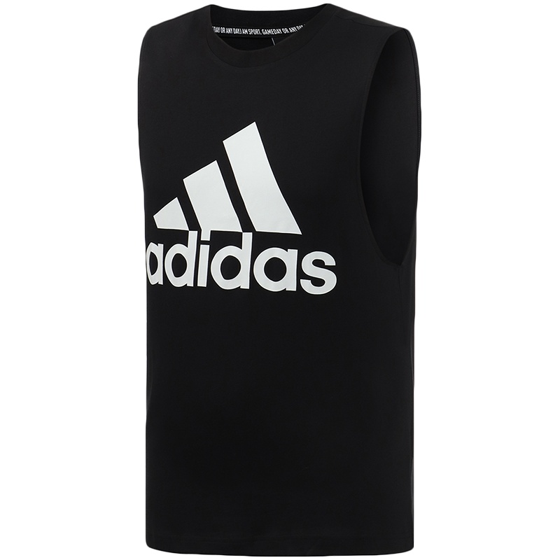 阿迪达斯男服背心无袖综合训练T恤运动休闲服装DT9936