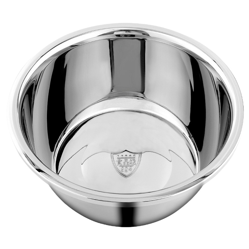 金钥匙304不锈钢 30cm铂金菜盆味斗调料盆GK-S30B4