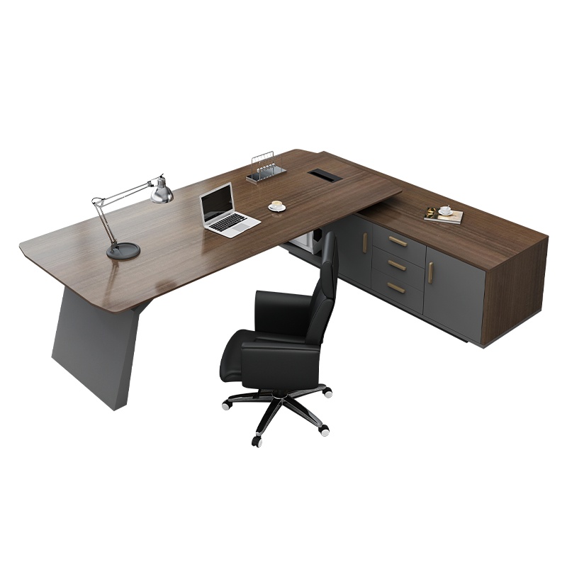 定制大班台总裁桌 办公家具 经理主管桌 办公桌椅组合
