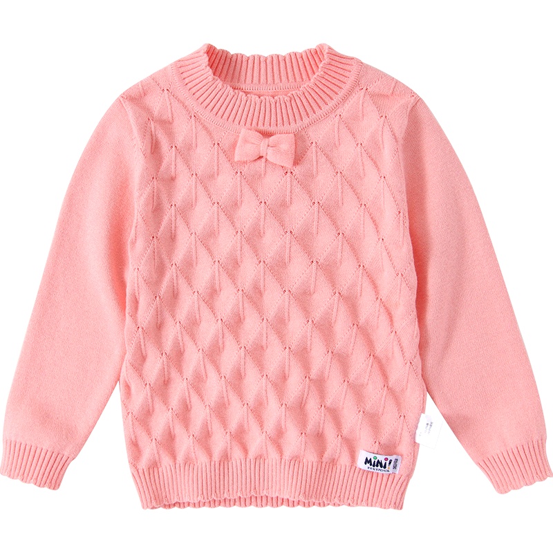 铅笔俱乐部童装2020秋冬新款女小童长袖毛衣女童毛衫儿童打底毛衣