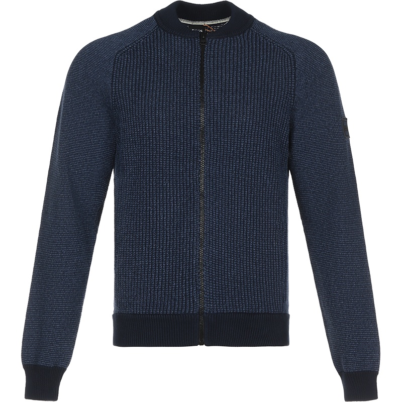 HUGO BOSS 雨果博斯 男士 棉/聚酯纤维针织衫毛衣开襟衫外套 50428873