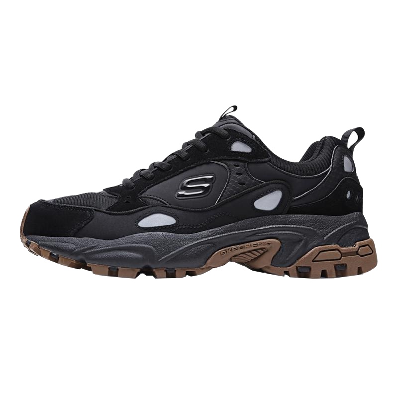 斯凯奇(Skechers) D'LITES系列 熊猫鞋 男子休闲鞋666058-BLK