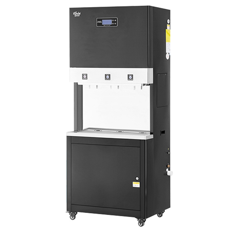 金泉涞两龙头商用直饮水机大方美观外形新颖设计 2H20L步进式款可内置RO机