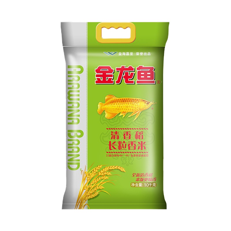金龙鱼清香稻长粒香米10KG 10袋起订