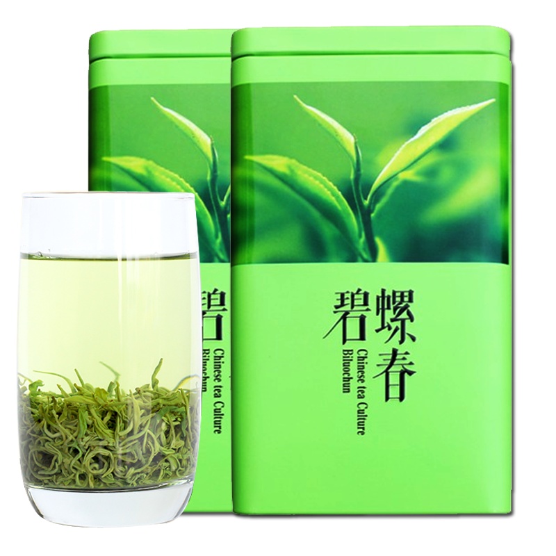 买1送1共500g碧螺春绿茶 2019年新茶 高山云雾茶洞庭茶叶散罐装