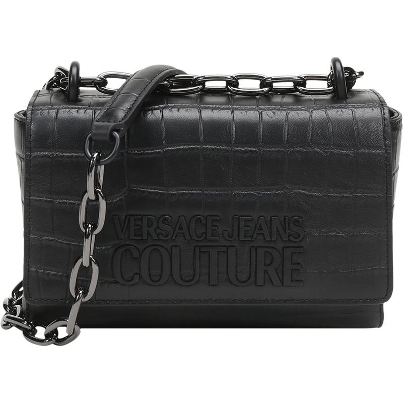 VERSACE JEANS COUTURE 范思哲 女士 牛皮单肩斜挎包 E1VVBBL4 71411